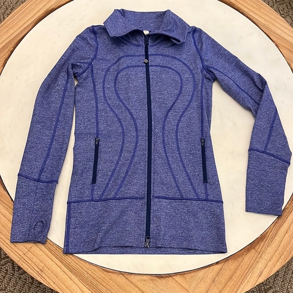 lululemon athletica Jackets & Blazers - Lululemon Scuba Jacket - Purple - Size 4